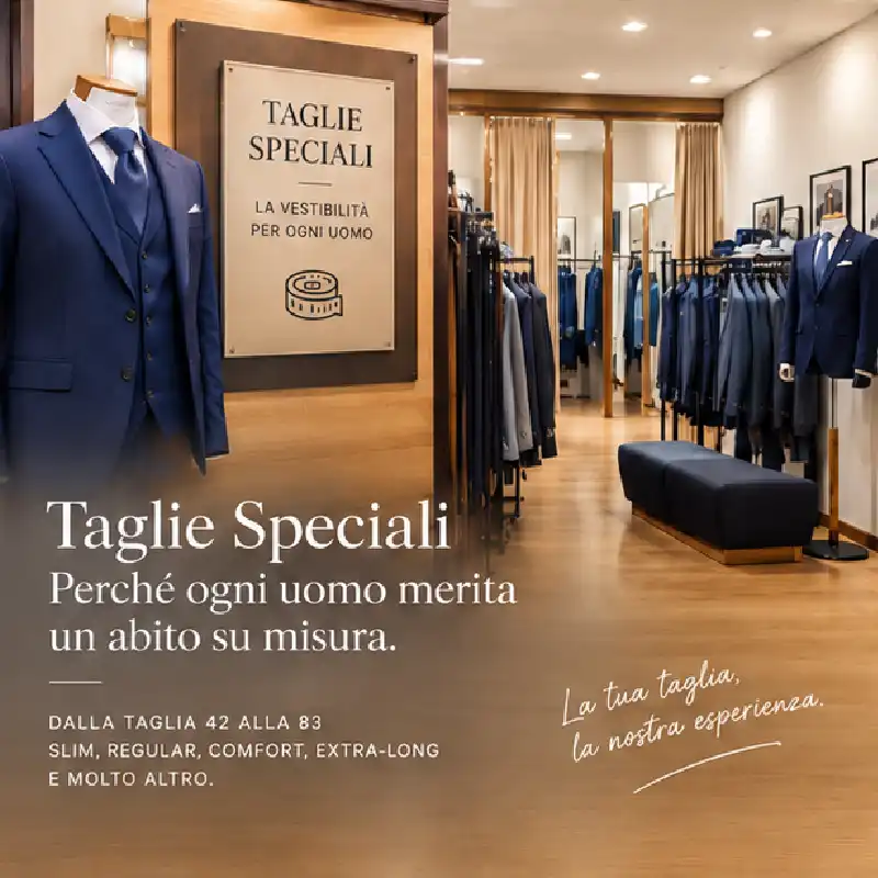 Abito da sposo taglia forte su misura Allevi Sposo, atelier di Barbata Bergamo
